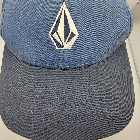 Volcom Adults Blue Volcom Stone Hat Cap Fitted Flexfit Casual Comfort - Picture 5 of 9